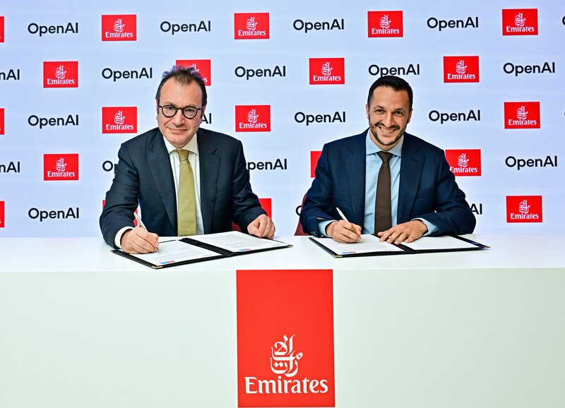 Emirates signs AI deal with OpenAI