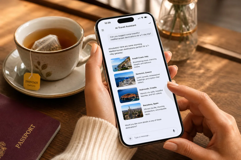 UK travellers lead Europe in AI and social media use