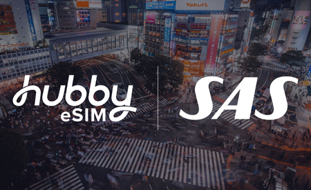 SAS adds complimentary in-app eSIM to every booking with Hubby
