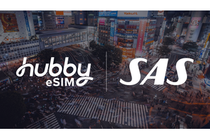 SAS adds complimentary in-app eSIM to every booking with Hubby