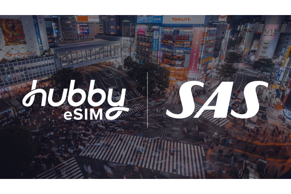 SAS adds complimentary in-app eSIM to every booking with Hubby
