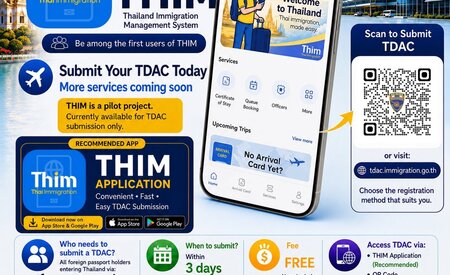 Thailand introduces new immigration app for travellers