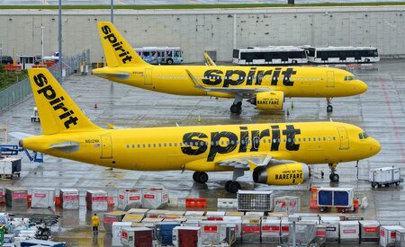 Google bids $10M to win data from bankrupt Spirit Airlines