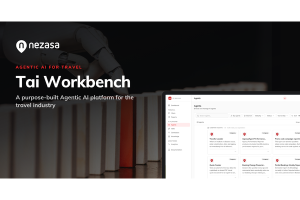 Nezasa launches AI workbench Tai for travel sellers' operations ease