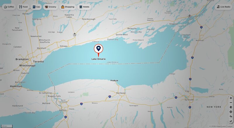 MapQuest refuses to rename Lake Ontario as App Store downloads surge