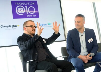 Start-up summit sponsored by Travelport and Cheapflights